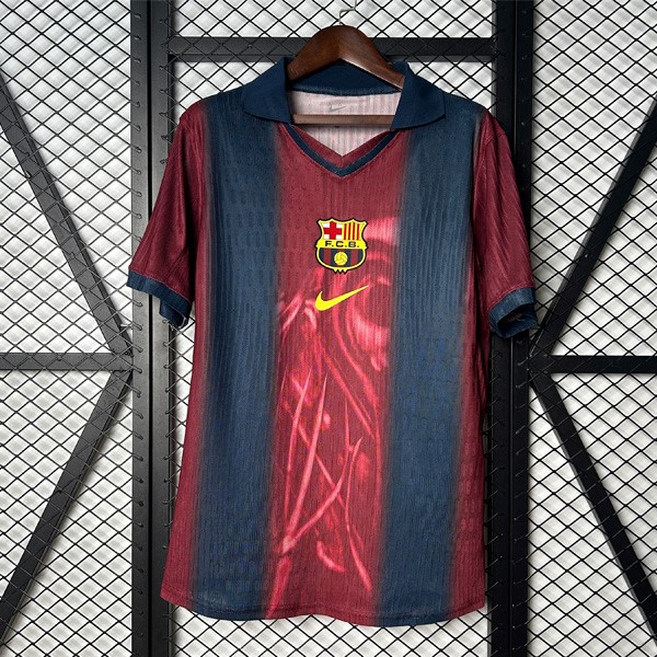 Tailandia Camiseta Barcelona 1ª Retro Skeleton 2000-2001
